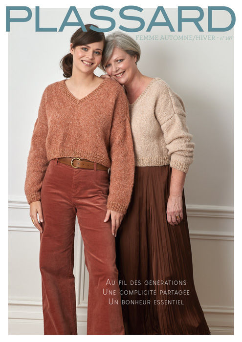 Modèles du catalogue Plassard n°167 : Femme Automne/Hiver