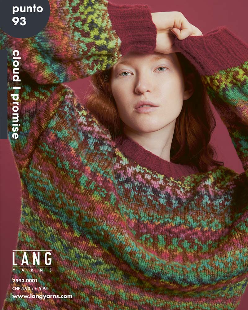 Modèles du livret Lang Yarns Punto 93 Cloud / Promise