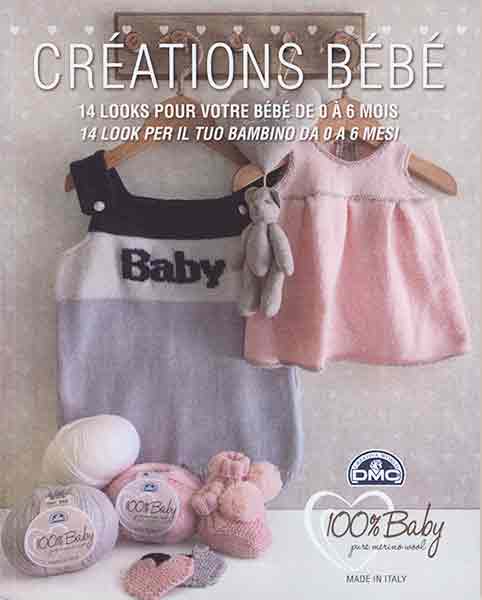 Catalogue DMC Créations Bébé 0/6 mois en 100% Baby n°2