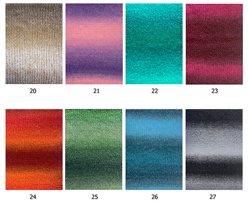 Nuancier Adriafil Filnovo 1