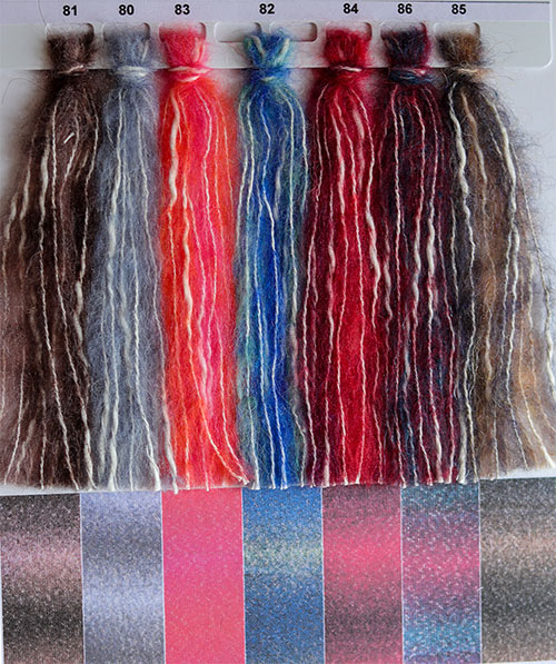 Nuancier Adriafil Zucchero Filato Bicolor 1