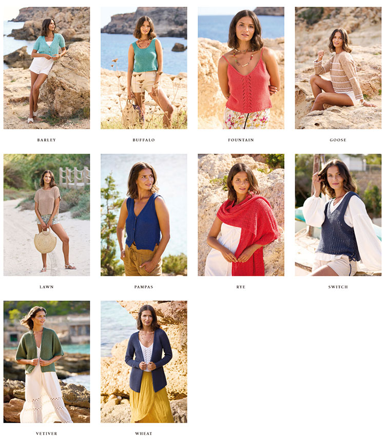 Modèles du Catalogue Rowan Windswept