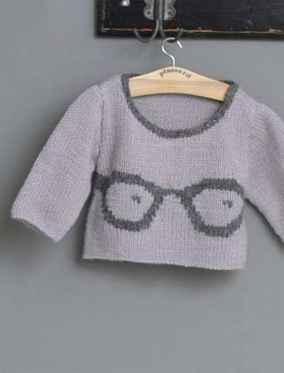 114/59 Pull à lunettes en Plassard Week-end