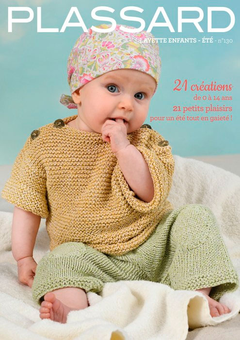 Modèles du catalogue Plassard n°130 Layette Enfants-Eté