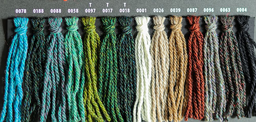 Nuancier Lang Yarns Donegal Woolen Spun 2