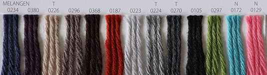 Nuancier Lang Yarns Merino+ 4