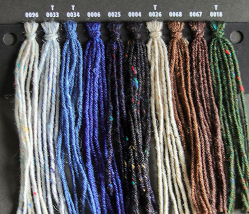 Nuancier Lang Yarns Super Soxx Tweed 6 Ply 1