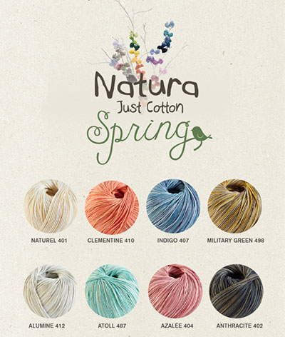 Nuancier DMC Natura Spring