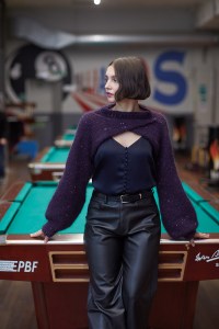 81/23 Modèle Chauffe-épaules Blackjack en Adriafil Stella Polare