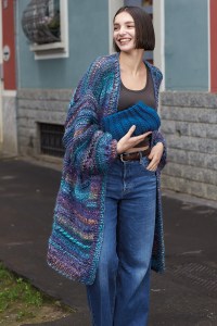 81/08 Modèle Manteau Aspen en Adriafil Gipsy