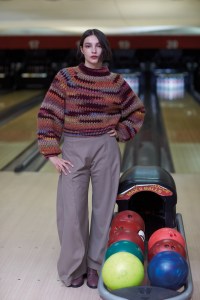 81/16 Modèle Pull Domino en Adriafil Rigadritto