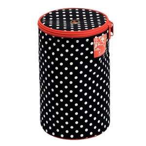 Boîte à pelote - Polka Noir Blanc