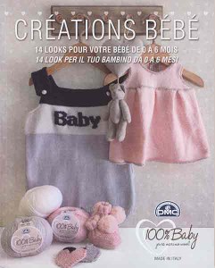 Catalogue DMC Créations Bébé 0/6 mois en 100% Baby n°2