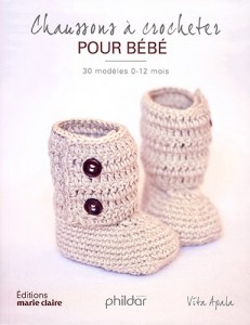 Chaussons à crocheter pour bébé - Marie Claire