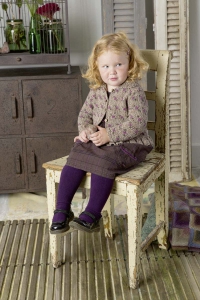 241/03 Gilet en Lang Yarns Yak Tweed