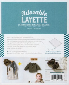 Adorable Layette, 32 modèles à tricoter pour bébé  - Mango