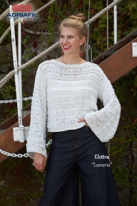 72/10 Modèle Pull Lunaria en Adriafil Elettra