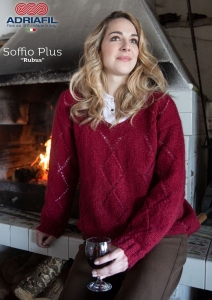 73/27 Modèle Pull Rubus en Adriafil Soffio Plus