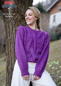 73/23 Modèle Pull Paulonia en Adriafil Woolcot