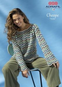 74/21 Modèle Pull Veralu en Adriafil Cheope