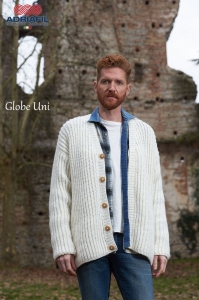 79/24 Modèle Cardigan Traminer en Adriafil Globe Uni
