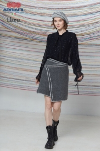 79/12 Modèle Jupe Teroldego en Adriafil Llama