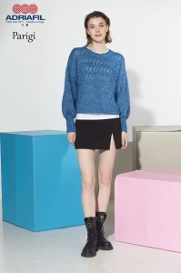 79/27 Modèle Pull Syrah en Adriafil Parigi