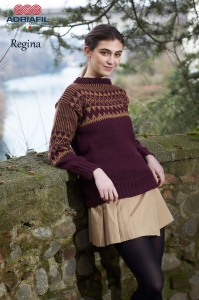 79/22 Modèle Pull Barbera en Adriafil Regina