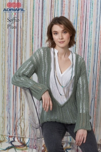 79/07 Modèle Pull Brachetto en Adriafil Soffio Plus