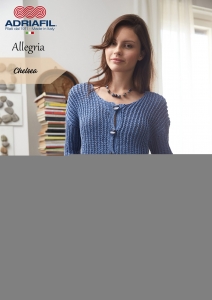80/09 Modèle Cardigan Chelsea en Adriafil Allegria