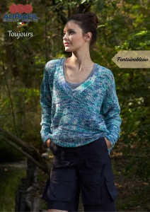 80/28 Modèle Pull Fontainebleau en Adriafil Toujours