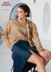 81/34 Modèle Pull et Echarpe Uffizi en Adriafil Desiderio