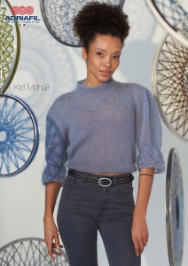 81/27 Modèle Pull Whitney en Adriafil Kid Mohair