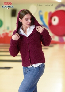 81/17 Modèle Veste à capuche Jackpot en Adriafil New Zealand