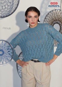 81/28 Modèle Pull Ateneum en Adriafil Primula