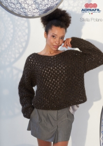 81/31 Modèle Pull Hermitage en Adriafil Stella Polare