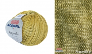 Adriafil Acquerello Pelote de 50 gr - Coloris 23 Cèdre