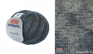 Adriafil Acquerello Pelote de 50 gr - Coloris 27 Nuit