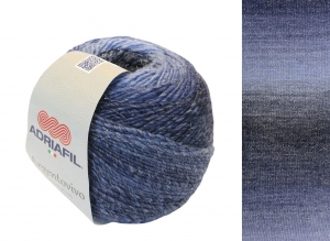 Adriafil Argentovivo Pelote de 100 gr - Coloris 84 Bleu Indigo