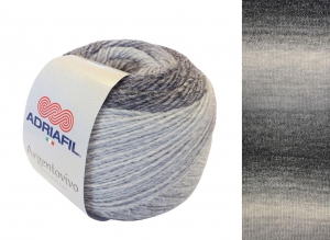 Adriafil Argentovivo Pelote de 100 gr - Coloris 85 Gris