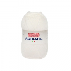 Adriafil Azzurra - Pelote de 50 gr - 02 blanc