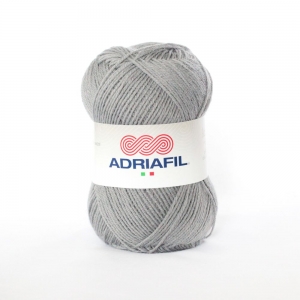 Adriafil Azzurra - Pelote de 50 gr - 42 gris métal