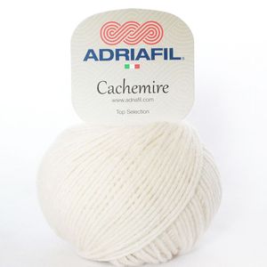 Adriafil Cachemire - Pelote de 25 gr - 10 blanc