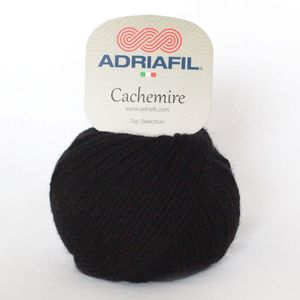 Adriafil Cachemire - Pelote de 25 gr - 26 noir