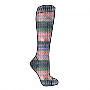 Adriafil Calzasocks multicolor - Pelote de 100 gr - Coloris 192 Motif délicat