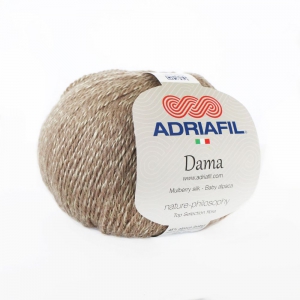 Adriafil Dama - Pelote de 50 gr -  52 kaki