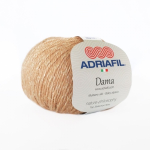 Adriafil Dama - Pelote de 50 gr -  53 miel