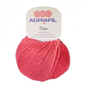 Adriafil Duo Comfort - Pelote de 50 gr - 51 Géranium