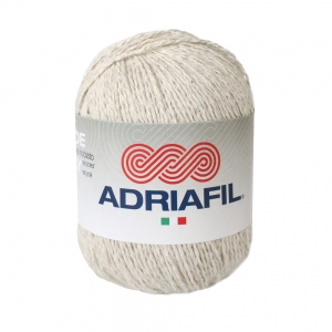 Adriafil Fenice Uni - Pelote de 50 gr - Coloris 60 blanc cassé