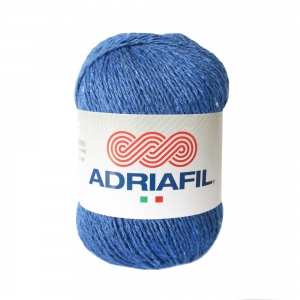 Adriafil Fenice Uni - Pelote de 50 gr - Coloris 68 bleu